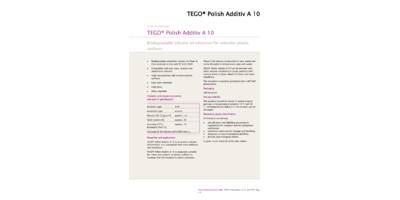TEGO® Polish Additiv A 10
